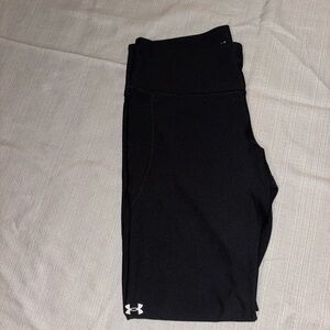 2/$30 Under Armour Jet Black Compression Active Leggings Size XL